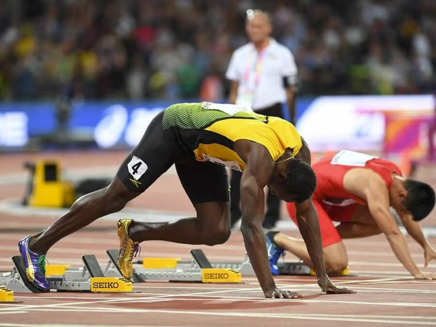 Usain Bolt Blocks