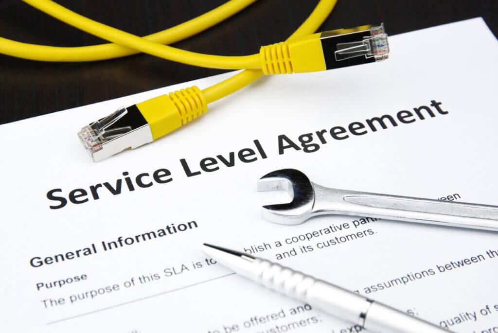 service level agreement Hosting