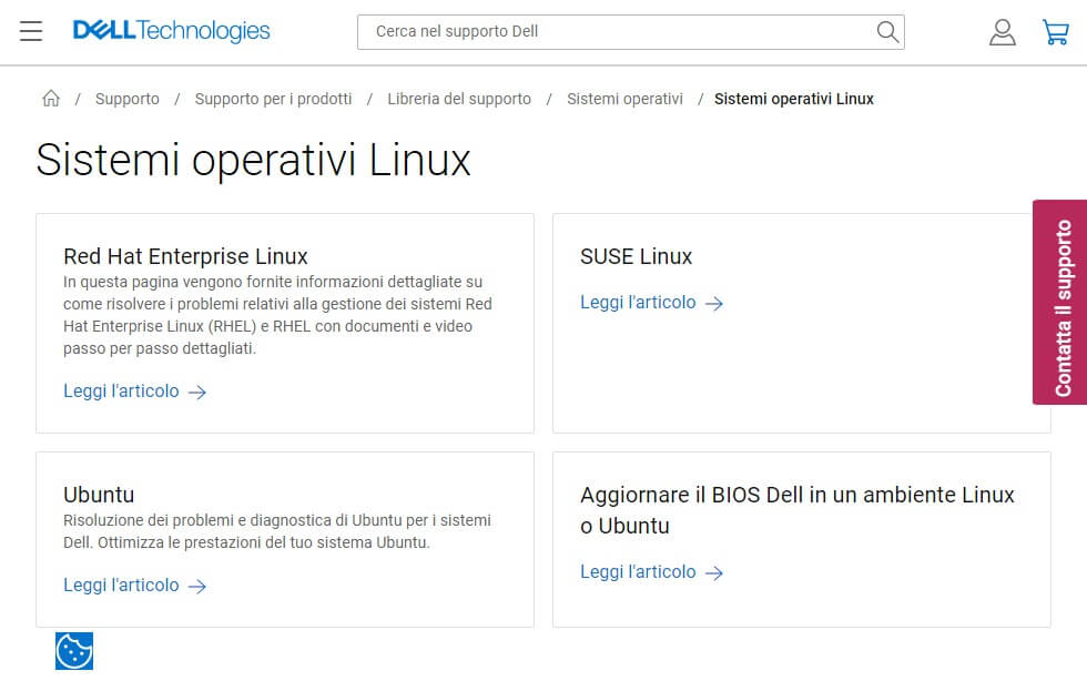 Prise en charge Linux des ordinateurs portables DELL