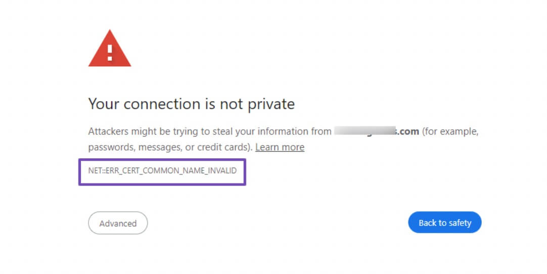 connection-notprivate