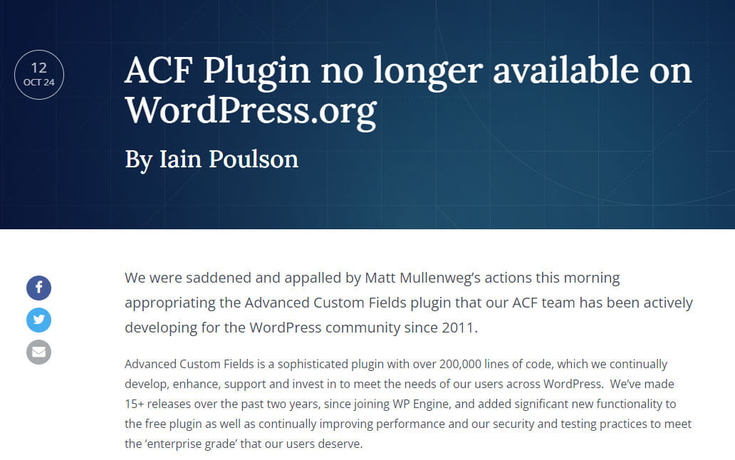 ACF-Plugin-no-longer-Available