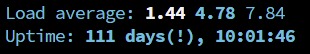 Load Average SPOKI