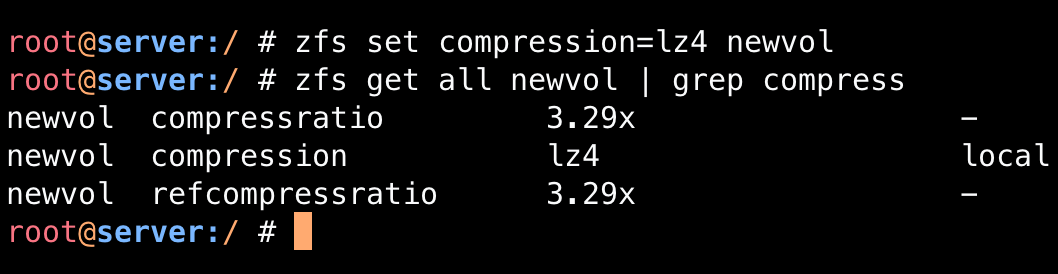 zfs-enable-compression