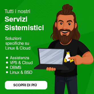 Servizi e listini Managed Server