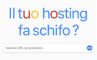 Misura il tuo Hosting attuale