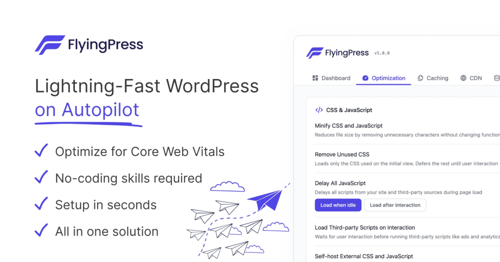 flyngpress homepage
