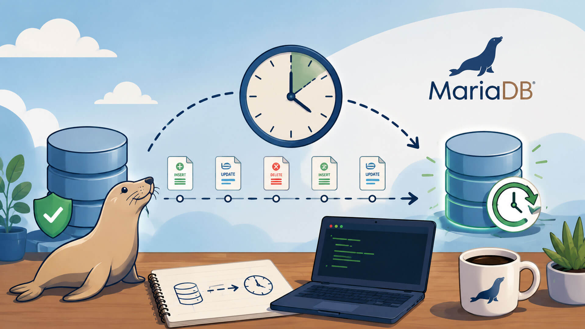 PITR, Point-in-Time Recovery in MariaDB. How to restore a database to a ...